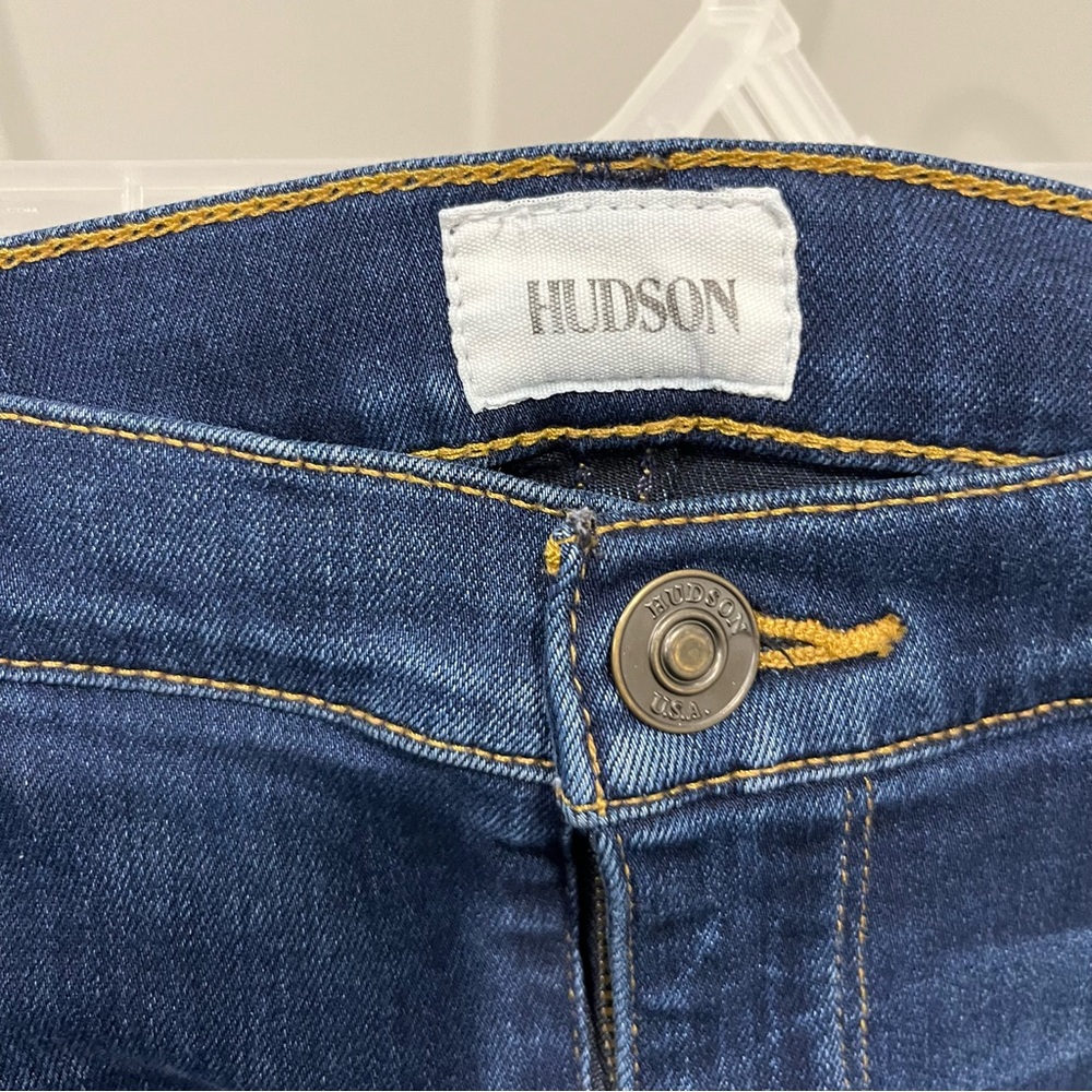 Hudson Jeans Blue Straight Leg Denim - Picture 7 of 8